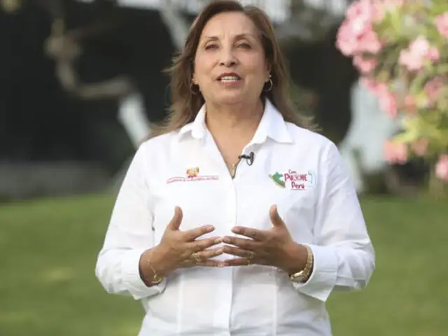 Dina Boluarte en el Día de la Madre: Las honramos por su valentía para sacar adelante sus familias