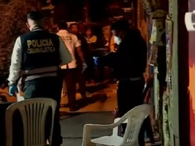 Sicariato no da tregua en Ate: asesinan a hombre en cantina y dejan un herido por bala perdida
