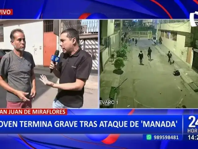 Salvaje agresión de barristas en San Juan de Miraflores deja a dos jóvenes gravemente heridos