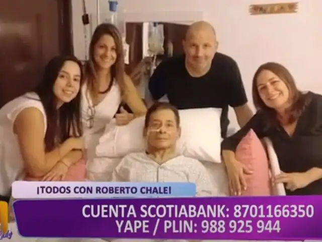 Roberto Chale se encuentra grave en UCI: familia pide orar por la salud del ídolo peruano