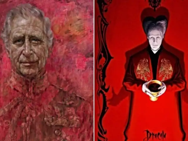 Rey Carlos III revela su primer retrato oficial que causa ola de memes: “colores del mal”