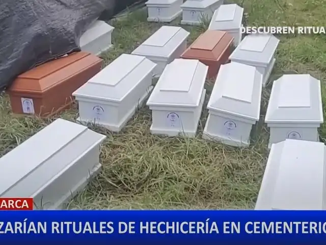 Cajamarca: encuentran evidencia de rituales de hechicería en cementerio de Chota