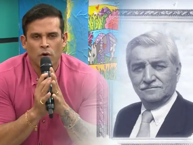Christian Domínguez dirige emotivas palabras para Pedro Loli por el fallecimiento de su padre