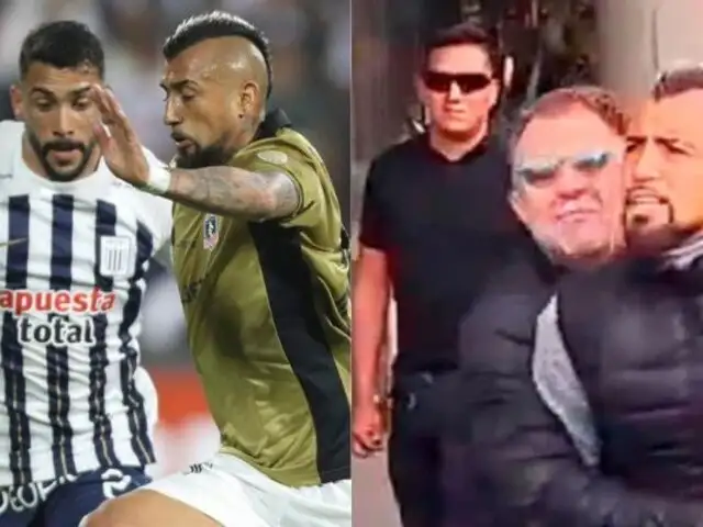 ¡Perdió los papeles! Esta fue la polémica reacción de Arturo Vidal contra hincha peruano