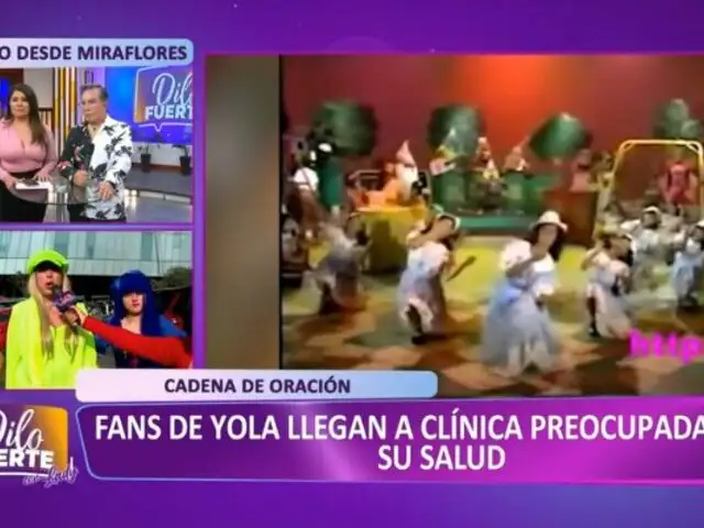 Yola Polastri: Fans llegan a clínica preocupadas por su salud