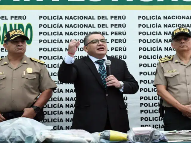 Juan José Santiváñez y su fuerte advertencia a los criminales: “Esta gestión saldrá a cazar a los delincuentes”