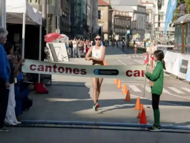 Kimberly García ganó la prueba de los 20 km de marcha del Gran Premio Cantones 2024