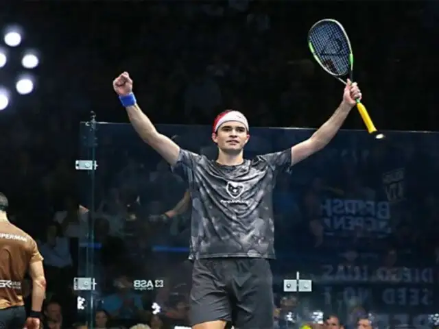 ¡Triunfo histórico! Diego Elías se corona como campeón Mundial de Squash 2024