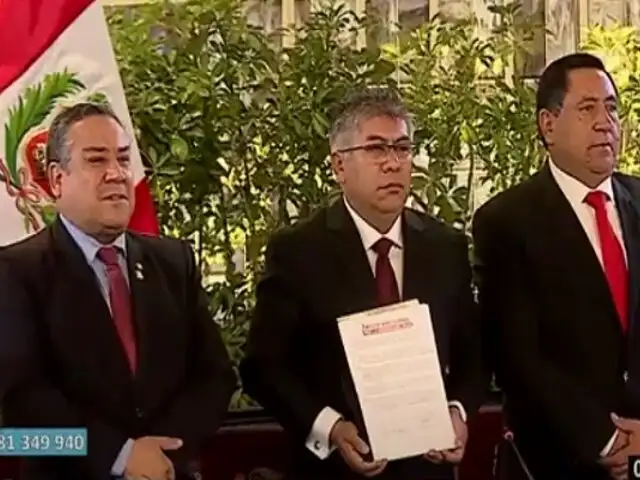 Adrianzén tras firmar pacto de gobernabilidad con regiones: "No podemos permitir que el odio prevalezca"