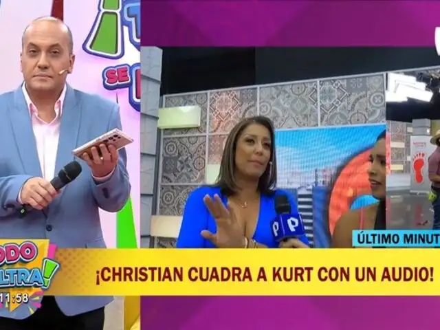 Christian Domínguez explota y cuadra a Kurt Villavicencio EN VIVO: "Debes ir a un psicólogo, estás mal de la cabeza"