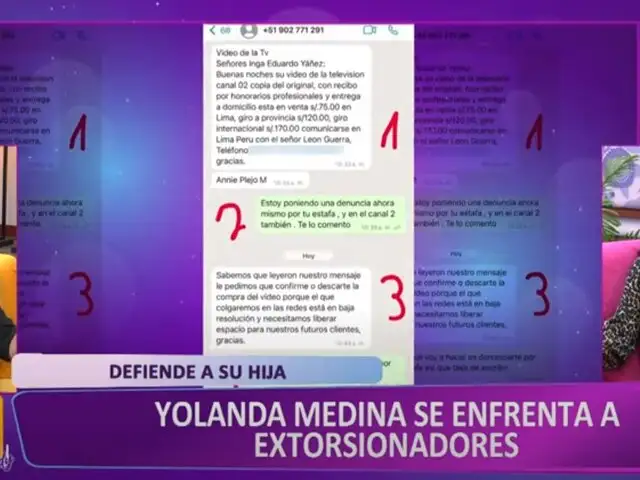 Cantante Yolanda Medina denuncia acoso y extorsión a su hija: “La llaman día y noche”