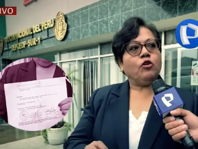 María Caruajulca presenta denuncia: no le permiten ingreso a Procuraduría General