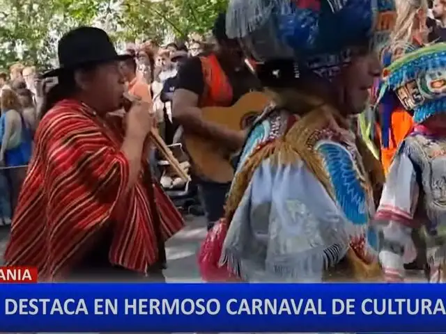 Cultura peruana destaca en el carnaval de las culturas en Berlín