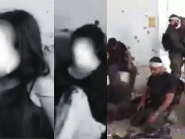 Video de terror: jóvenes ensangrentadas y agredidas por Hamás piden clemencia