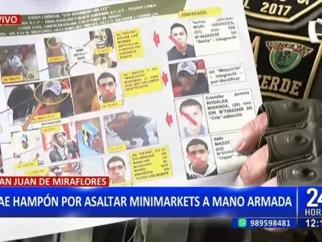 Golpe certero de la PNP: capturan a cabecilla de la banda "Los Bandidos Sin Ley" en San Juan de Miraflores