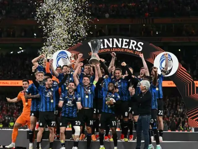 UEFA Europa League: Atalanta goleó 3-0 a Bayer Leverkusen y se coronó campeón