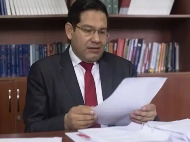 Gobierno de Dina Boluarte acepta renuncia de Javier Pacheco como Procurador General