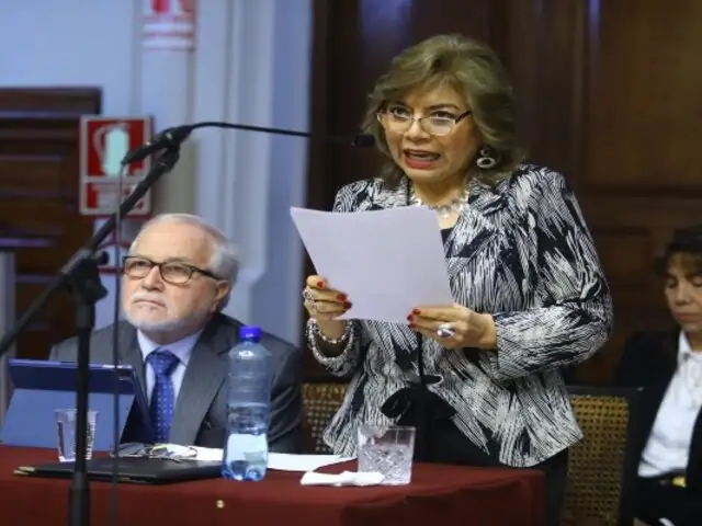Zoraida Avalos fue reincorporada en el Ministerio Público como fiscal suprema titular