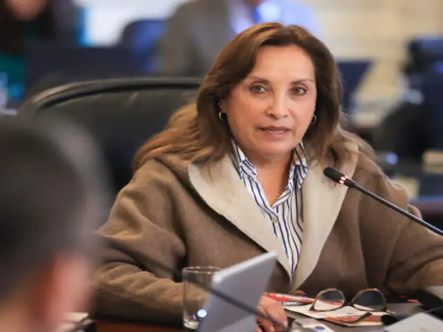 Dina Boluarte declarará en la Fiscalía sobre desactivación de equipo policial que apoyaba al Eficcop