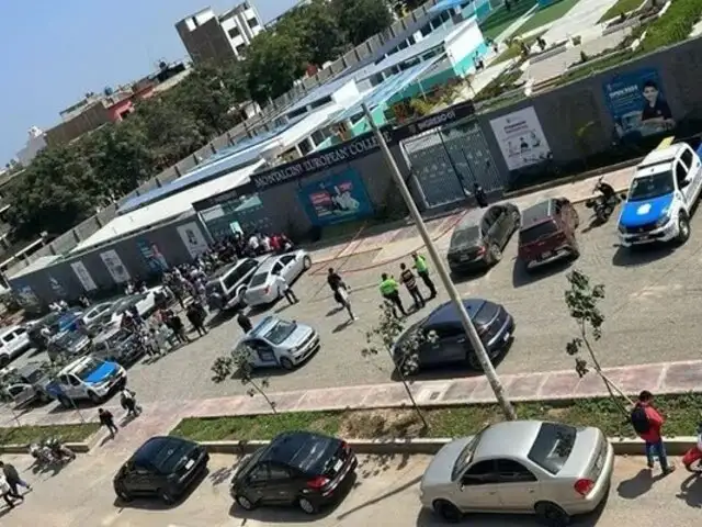 Terror en Trujillo:  Detonan artefacto explosivo en colegio durante horario de clases
