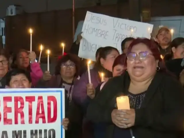 Jackeline Salazar: familiares de su tío y primo hacen vigilia para pedir su liberación