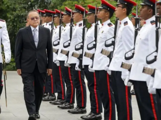 Perú y Singapur: detalles de la audiencia entre embajador Tenya y el presidente Tharman Shanmugaratnam
