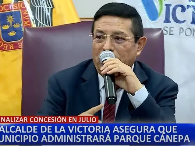 Alcalde de La Victoria asegura que parque Cánepa será administrada por el municipio