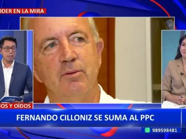Fernando Cillóniz se suma al PPC ¿Postulará al Senado?