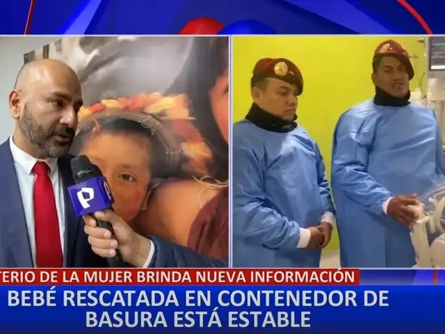 Ministerio de la Mujer investiga caso de recién nacida abandonada en Jesús María