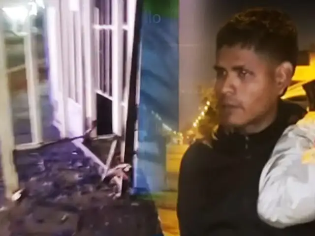 ¡Por 100 soles dejaba explosivos!: Cae delincuente que amedrentaba a dueños de negocios en Trujillo