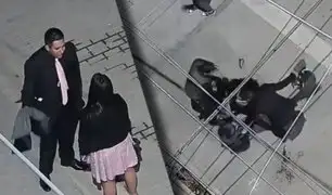 ¡Lo defendió a puño limpio!: Mujer se enfrenta a ladrones que intentaron asaltar a su pareja.