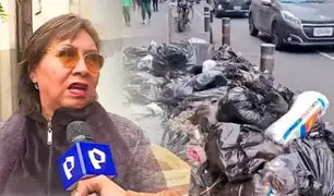 Calles del Centro de Lima amanecen llenas de basura por segundo día consecutivo