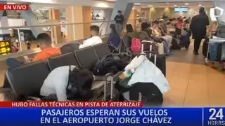 Aeropuerto Jorge Chávez: cientos de pasajeros continúan varados sin respuesta alguna