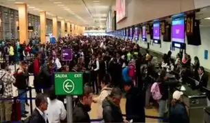 Aeropuerto Jorge Chávez: cerca de 10 mil personas postergaron y cancelaron sus vuelos