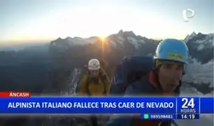 Áncash: Alpinista italiana fallece tras caer del nevado Cashan