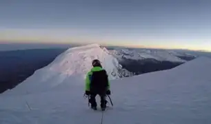 Muerte de alpinista italiano en nevado Cashan habría sido por los fuertes vientos, según experto