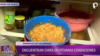 Autoridades encuentran productos vencidos y alimentos descompuestos en chifa de Los Olivos