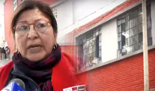 Pronied llega a colegio en Chorrillos donde cerca de 300 escolares estudian con ventanas rotas