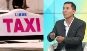 Genaro Aldave: “El problema es la competencia desleal. Ahora el trabajo de taxista ya no es una labor digna”