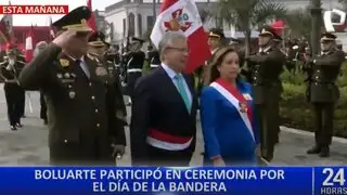 Dina Boluarte lideró ceremonia del 144º aniversario de la Batalla de Arica