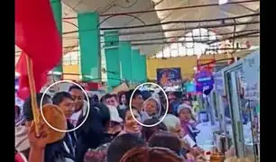 Waldemar Cerrón y María Agüero en Huancayo: al grito de "¡corruptos!" fueron abucheados
