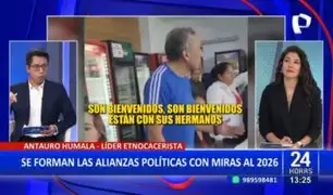 Con miras al 2026: Antauro Humala confirma alianza con Juntos por el Perú