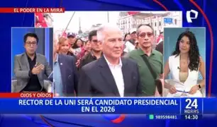 Alfonso López-Chau: Rector de la UNI anuncia su candidatura presidencial para 2026