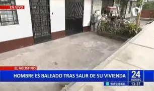Violento ataque a balazos deja a hombre gravemente herido en El Agustino
