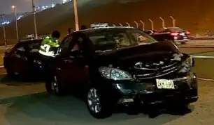 ¡Velocidad y peligro!: Conductores provocan accidente tras realizar piques en la Costa Verde de San Miguel