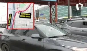 Avenida Faucett: caos vehicular tras inicio de desvíos por obras de la Línea 4 del Metro de Lima y Callao