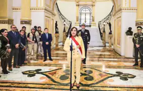 Presidenta Boluarte dispuso restringir registros de visitas de la puerta 6 de Palacio de Gobierno