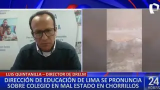 Luis Quintanilla: “La brecha de infraestructura educativa supera los 160 mil millones de soles”