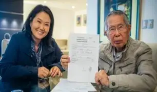 Alberto Fujimori firmó ficha de afiliación al partido político Fuerza Popular