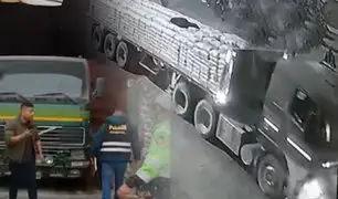 Policía capturó banda que robó un camión lleno de cemento en Los Olivos